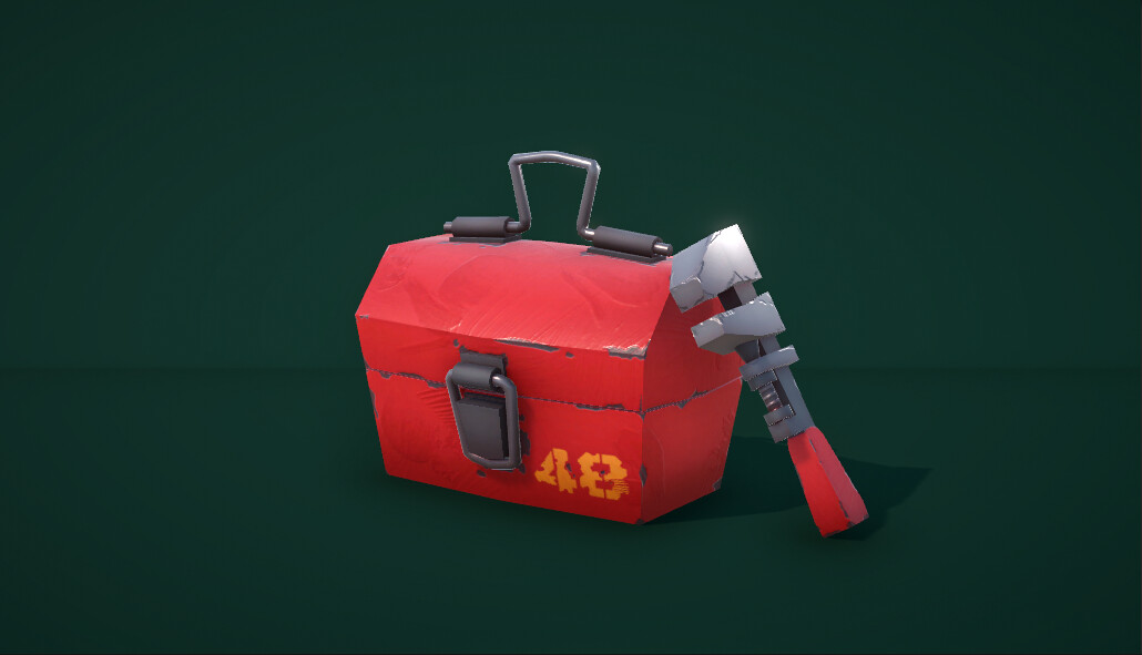 ArtStation - TF2 remade engineer's toolbox