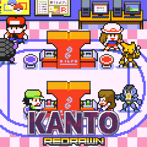 Gui Abel on X: Finally! My Kanto Pokédex is complete! #pokemon #pixelart  #gameboy  / X