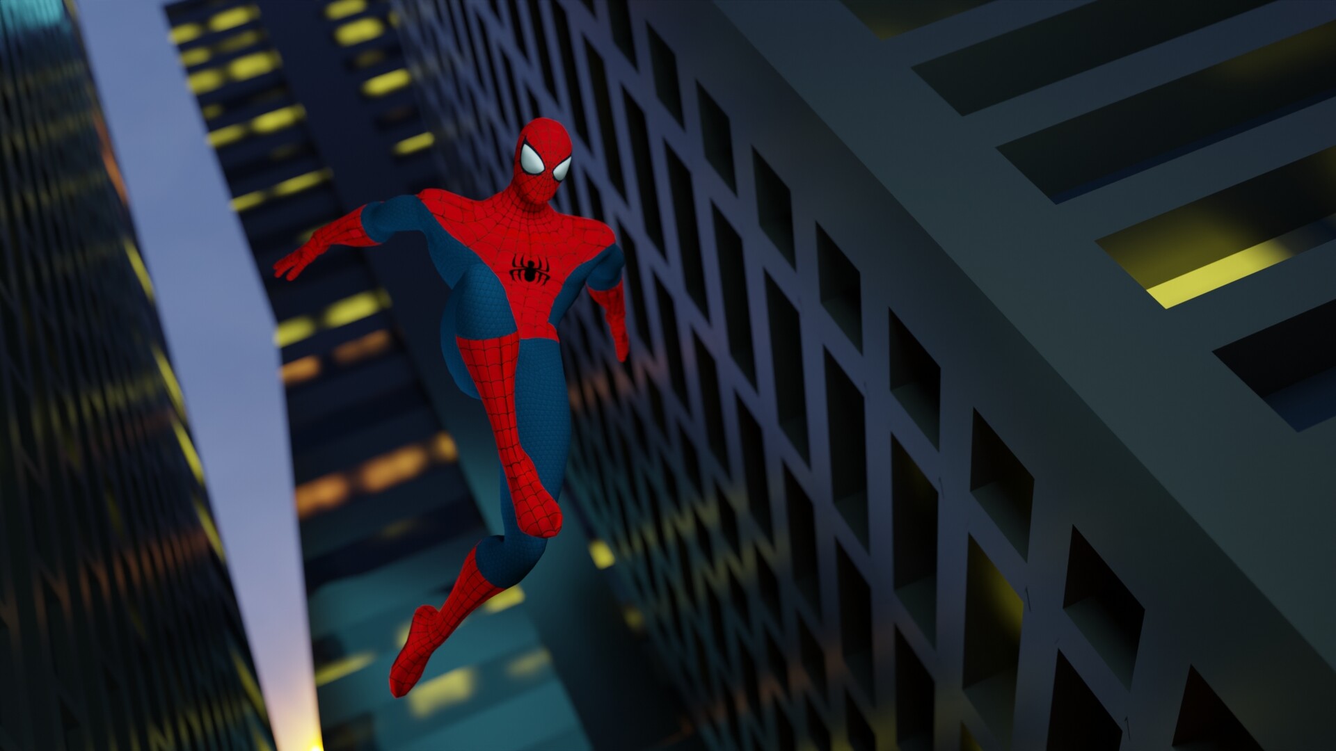 The Amazing Spider-Man : 3D Cinematic Intro by Raghu Vamsi Savadam