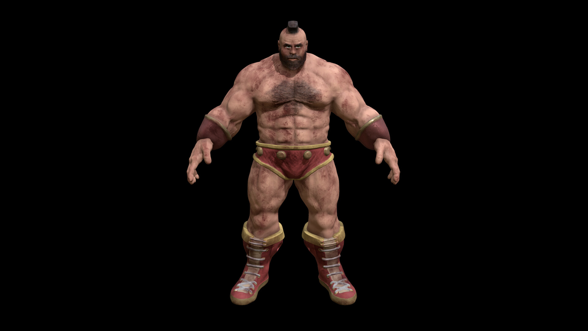 Artstation Zangief Street Fighter