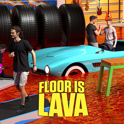 Floor Is Lava - Season 2 Courses