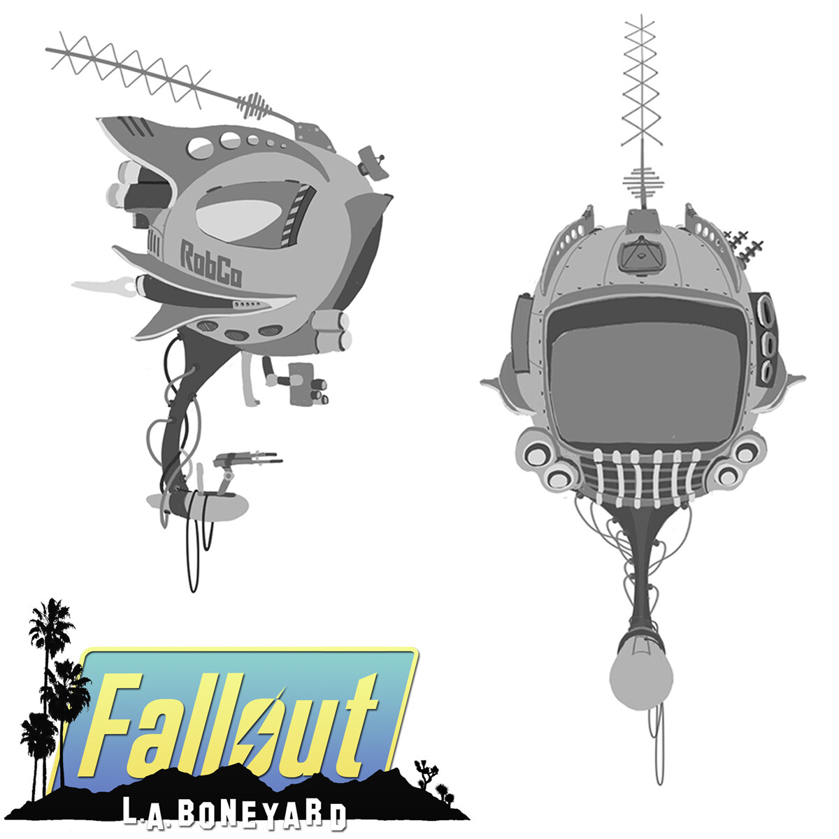 Fallout: L.A. Boneyard - Phin (Modified Eyebot)