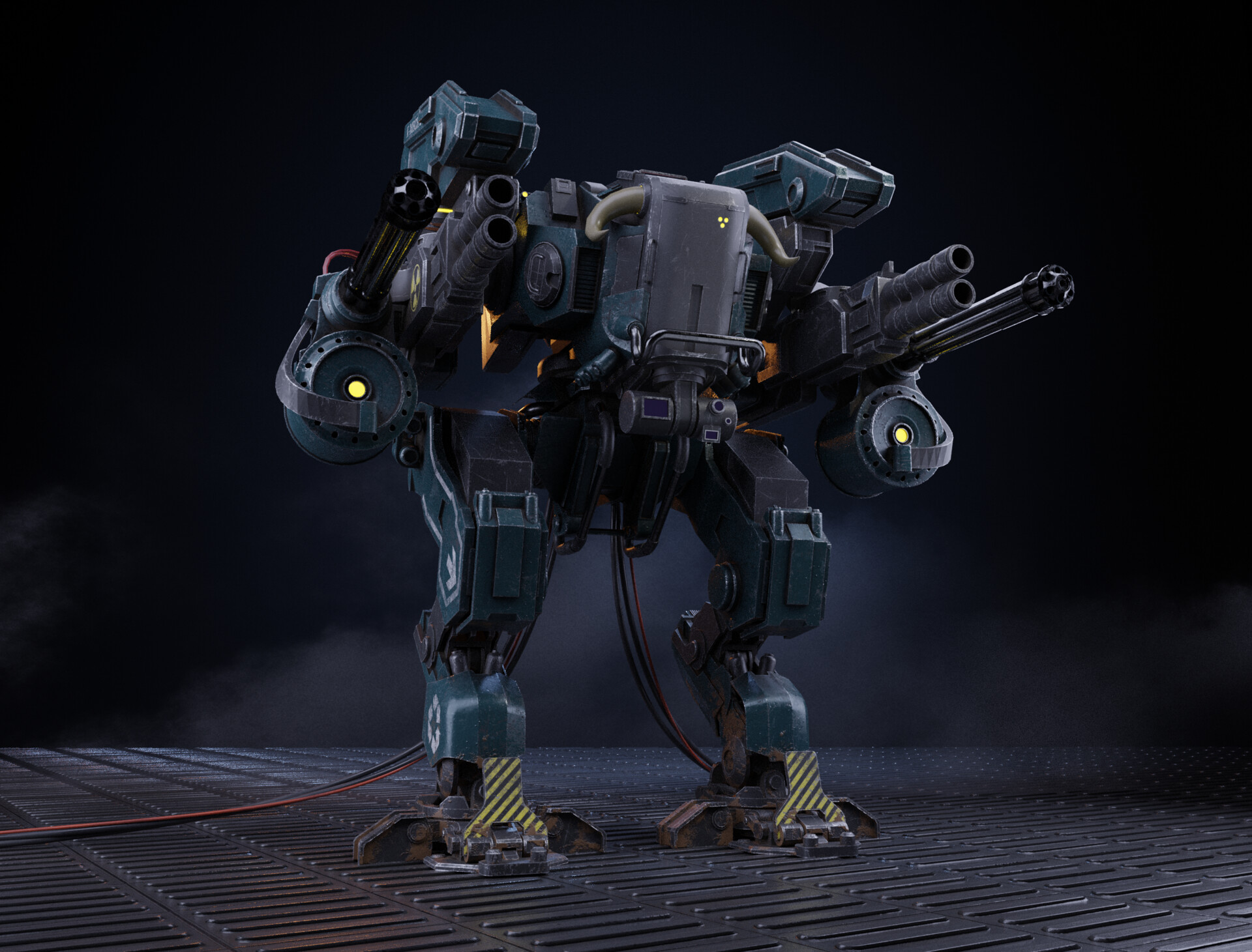 ArtStation - Bull Robot