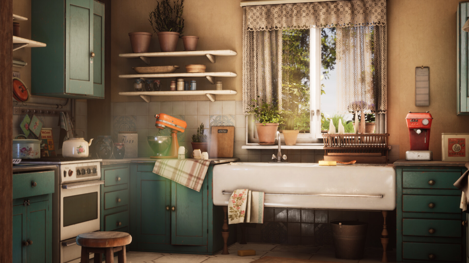 ArtStation Cozy Kitchen