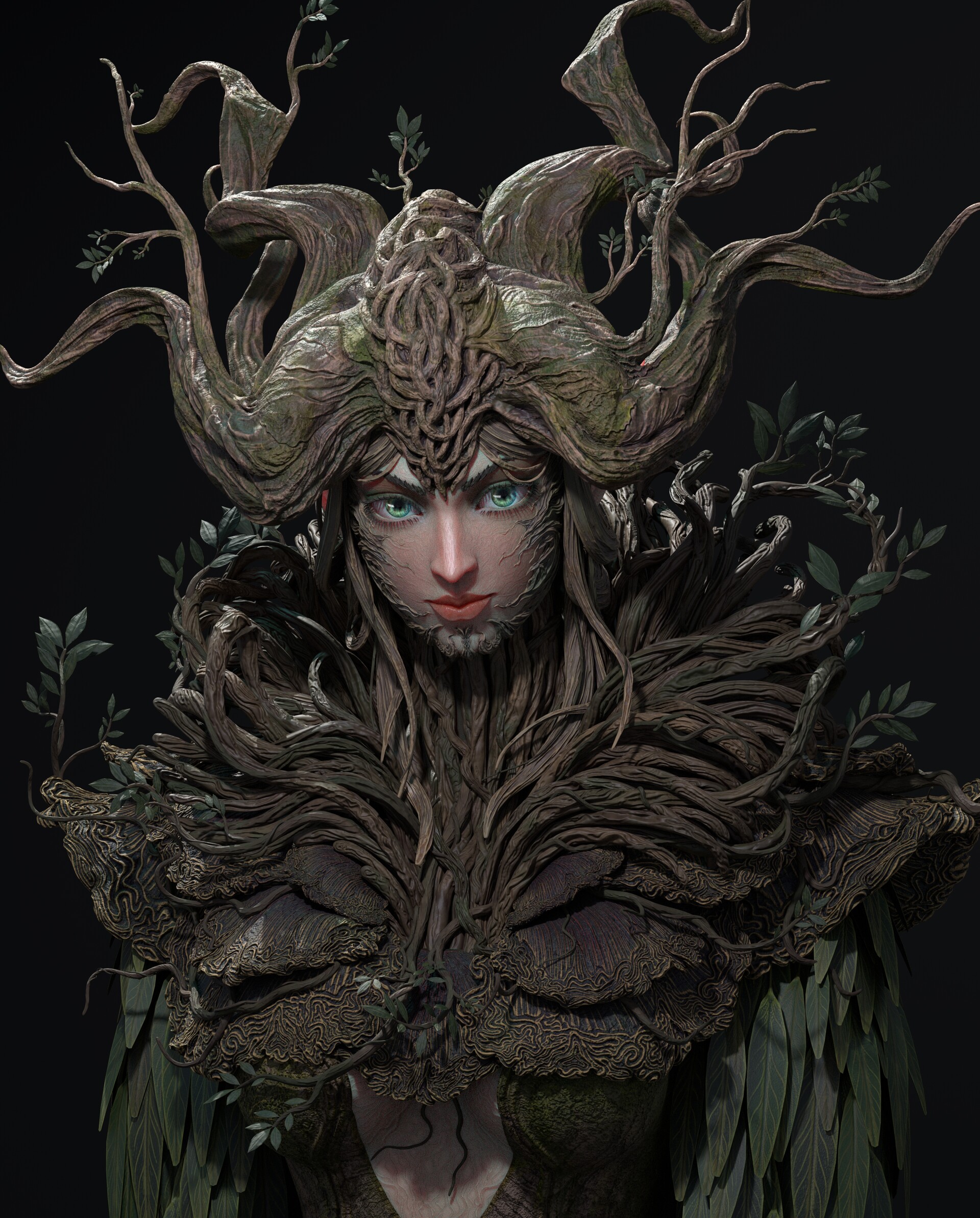 ArtStation - The Princess in the Forest