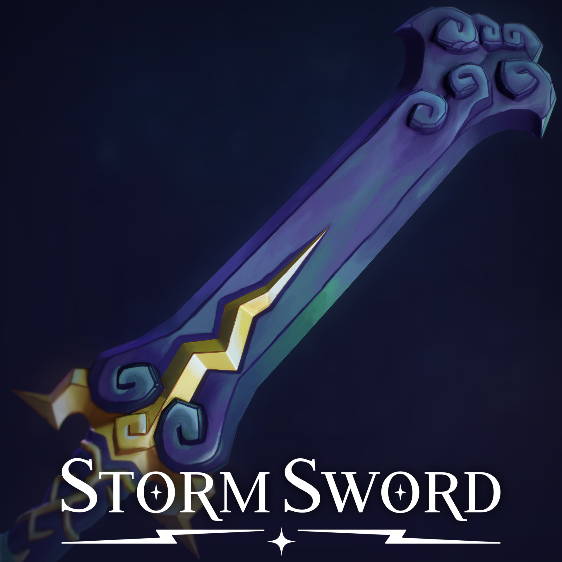 ArtStation Storm Sword