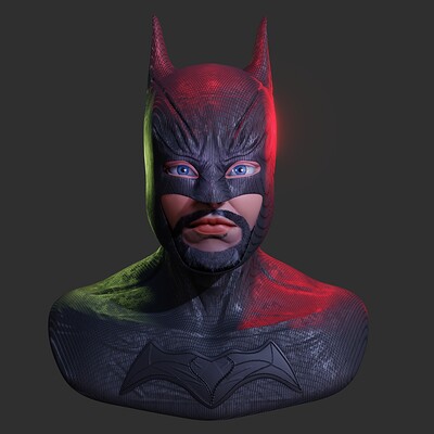 Sculpting Batman in ZBrush and Blender