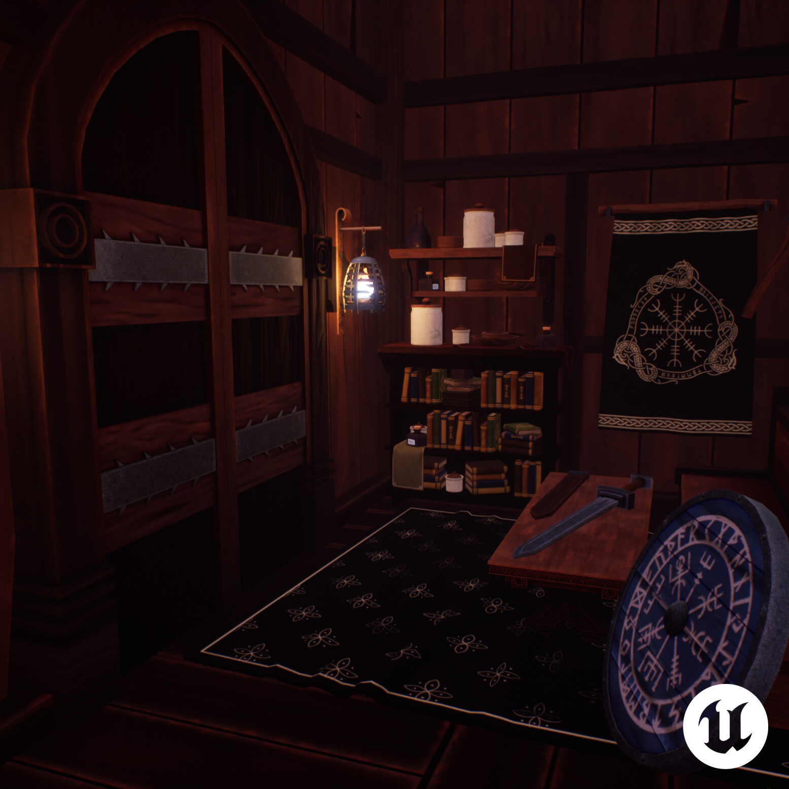 ArtStation Viking House Environment Showcase (UE5)