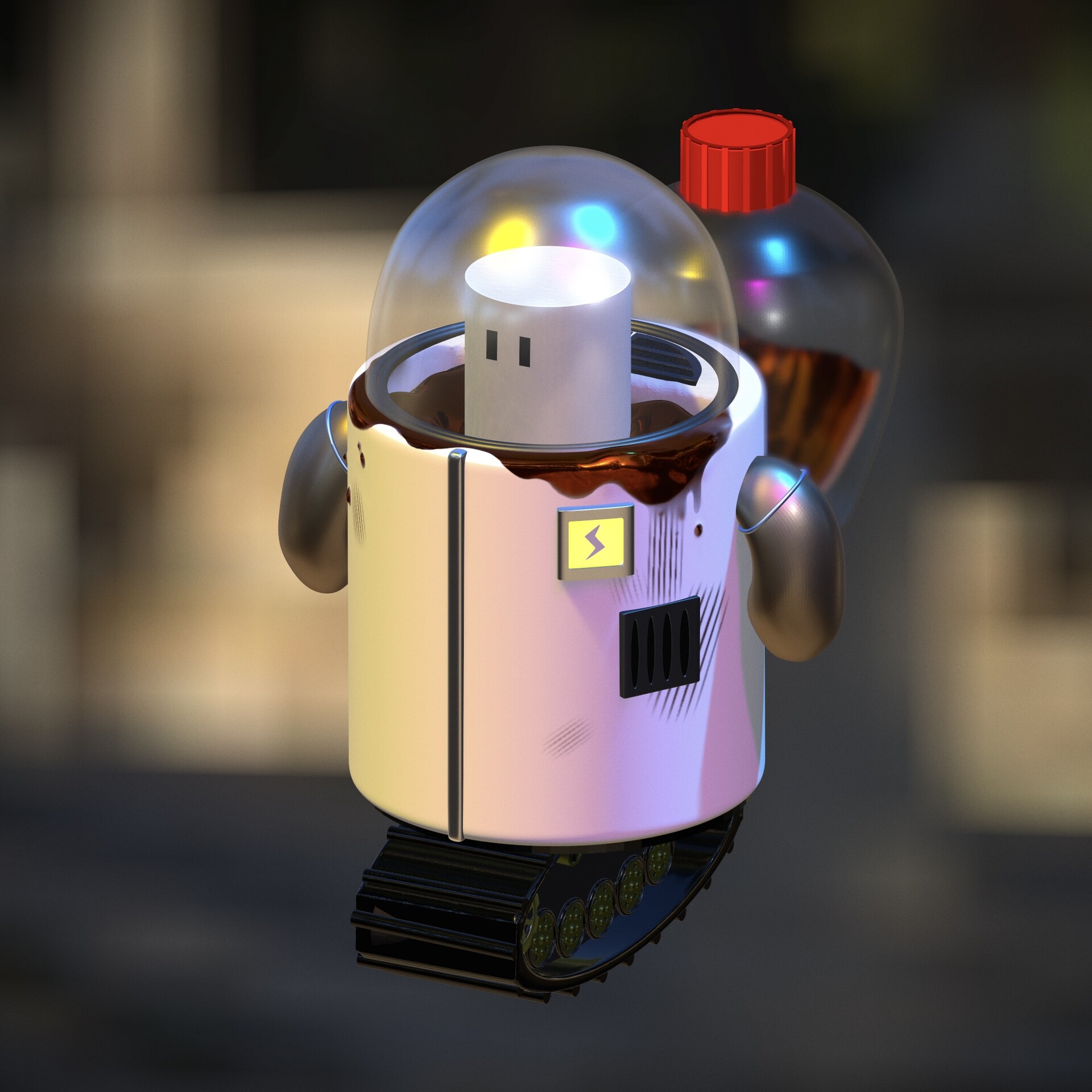 ArtStation Marshmallow robot