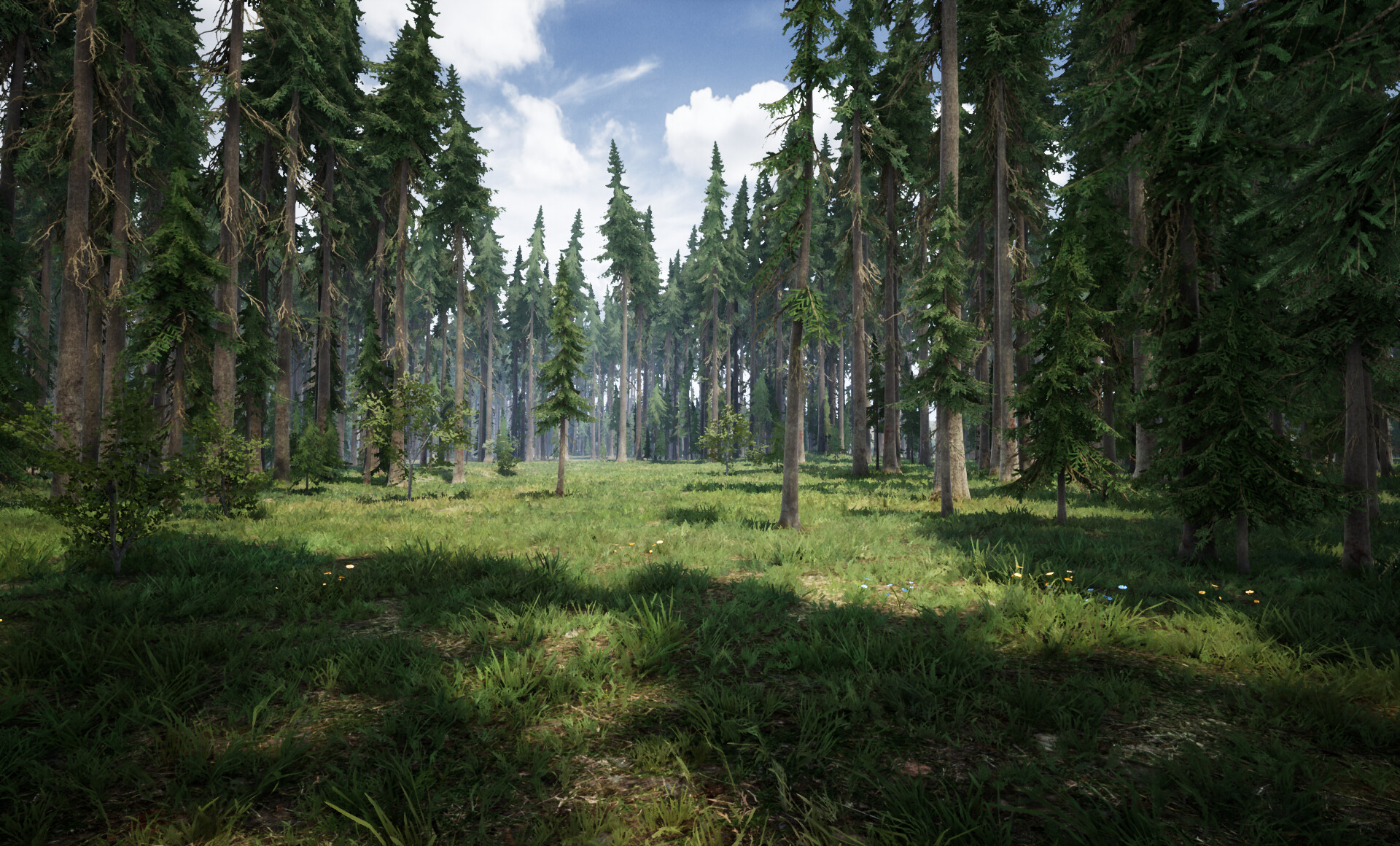 ArtStation - Green Forest_WIP