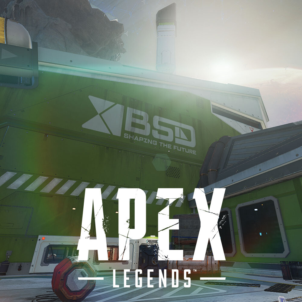 ArtStation Apex Legends Eclipse Broken Moon Foundry POI