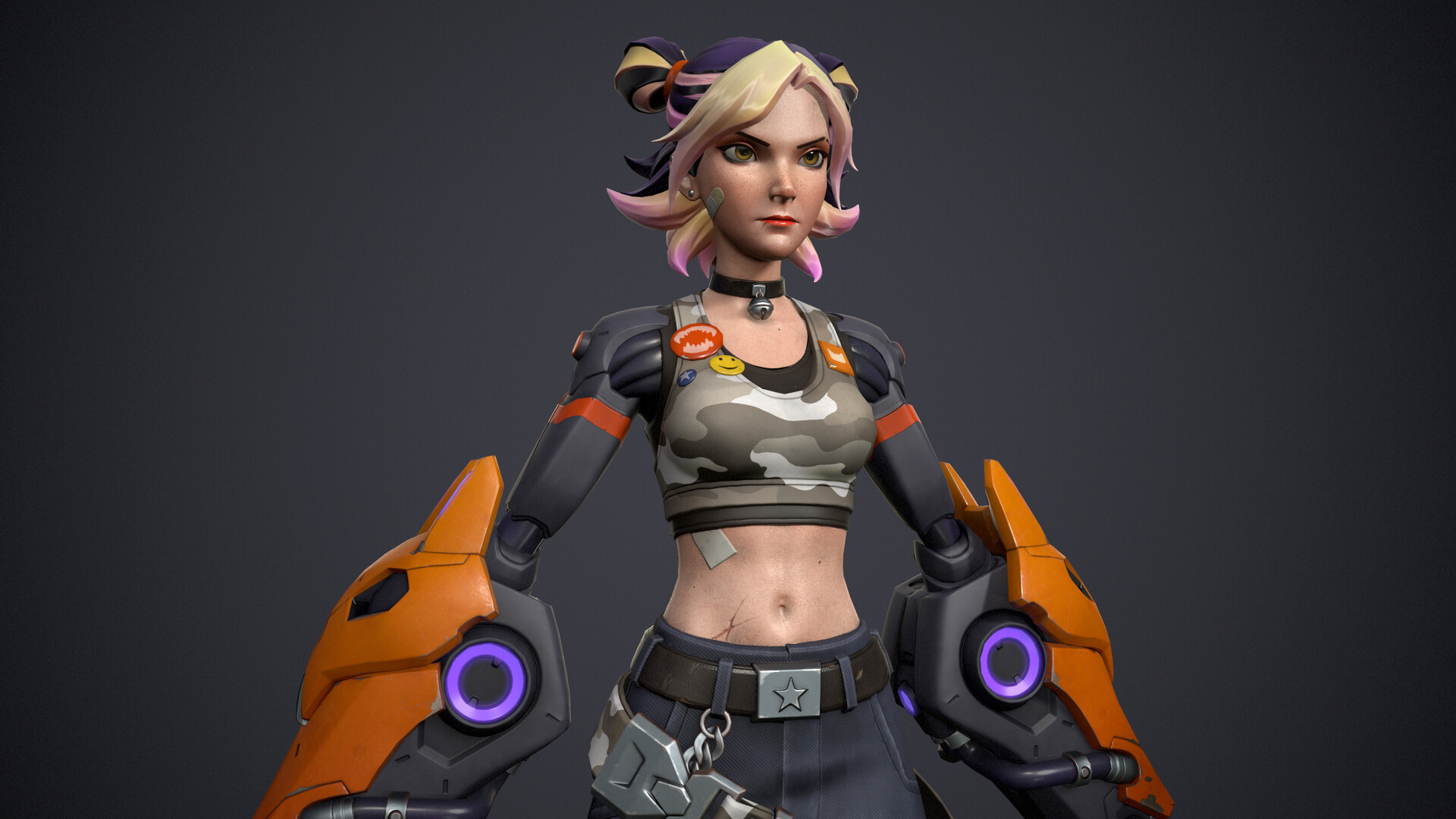 ArtStation - Tyger girl. Part 2