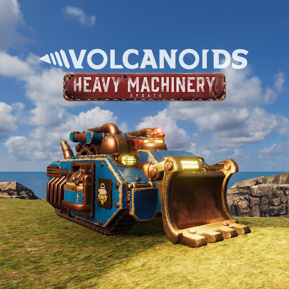 ArtStation Volcanoids Heavy Machinery Update