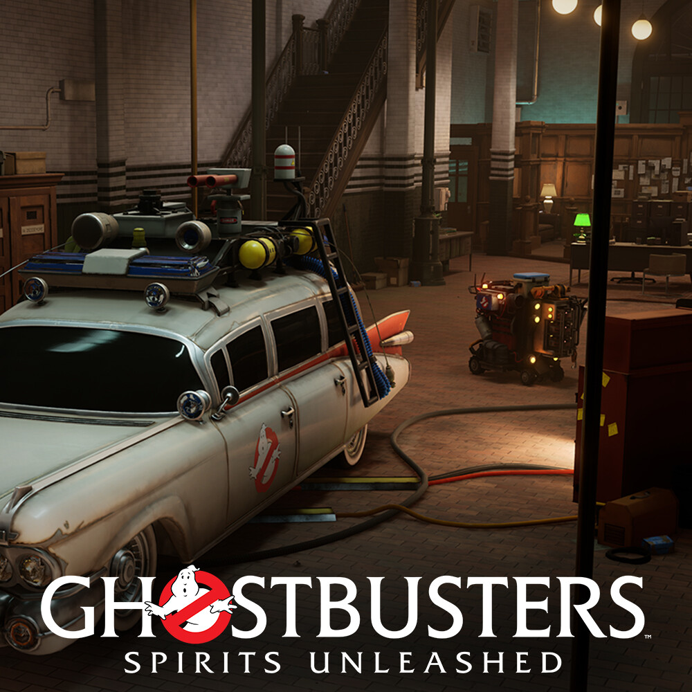 ArtStation - Ghostbusters Spirits Unleashed: Environments