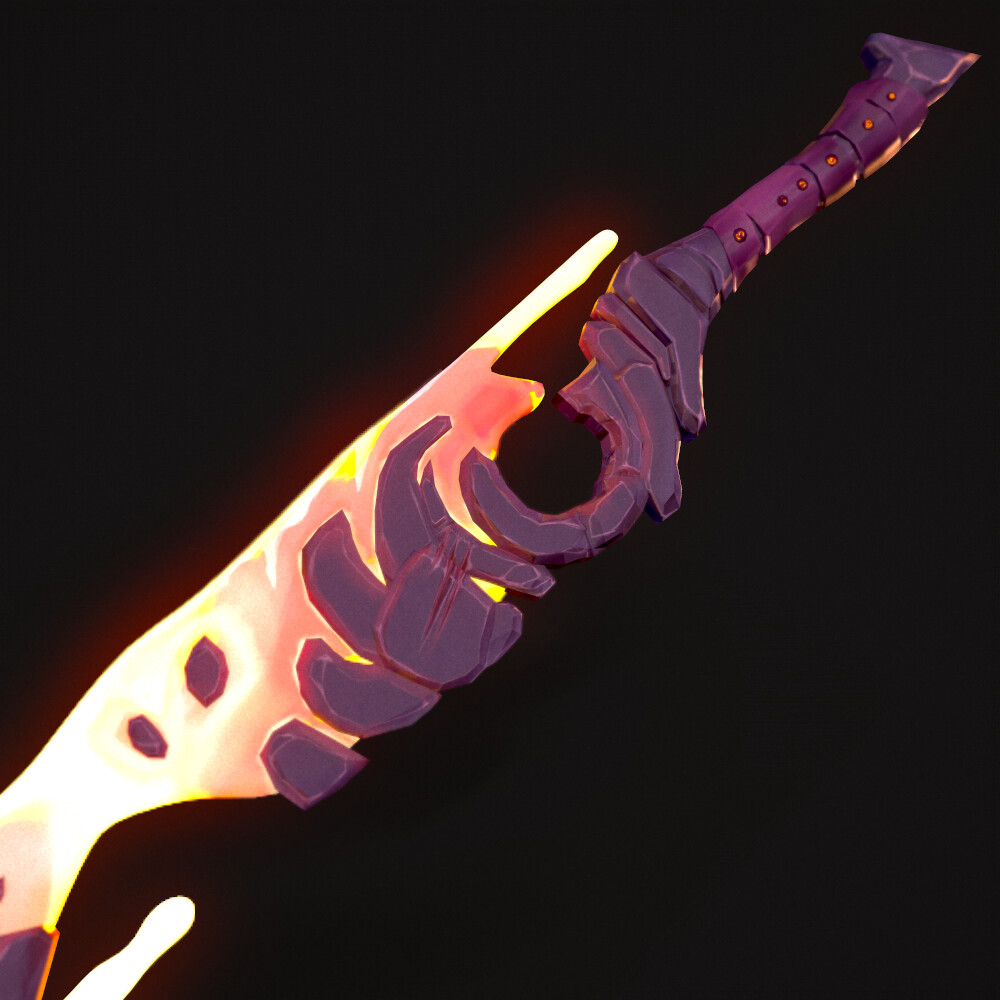 ArtStation - Lava Sword Practice