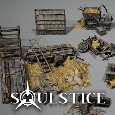 ArtStation - Soulstice - User Interface graphics