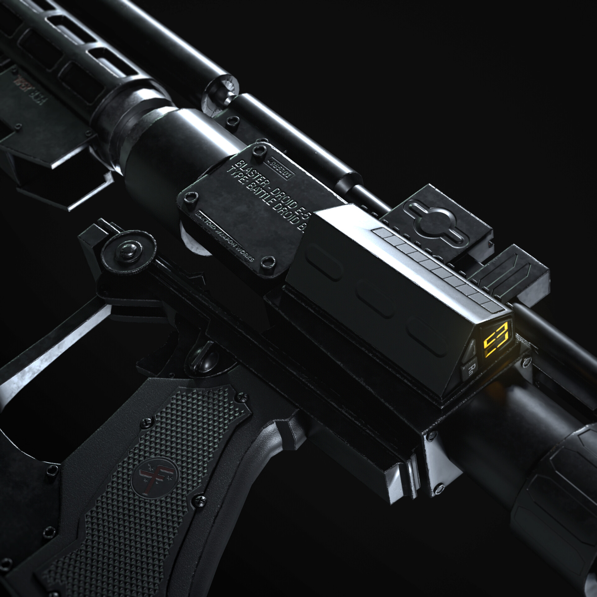 ArtStation - BLASTER - Battle Droid