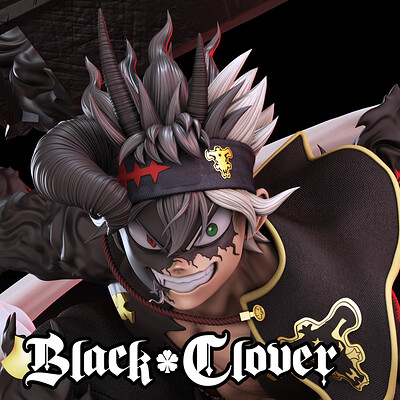 Black Clover - Asta Demon Form Wallpaper Engine 