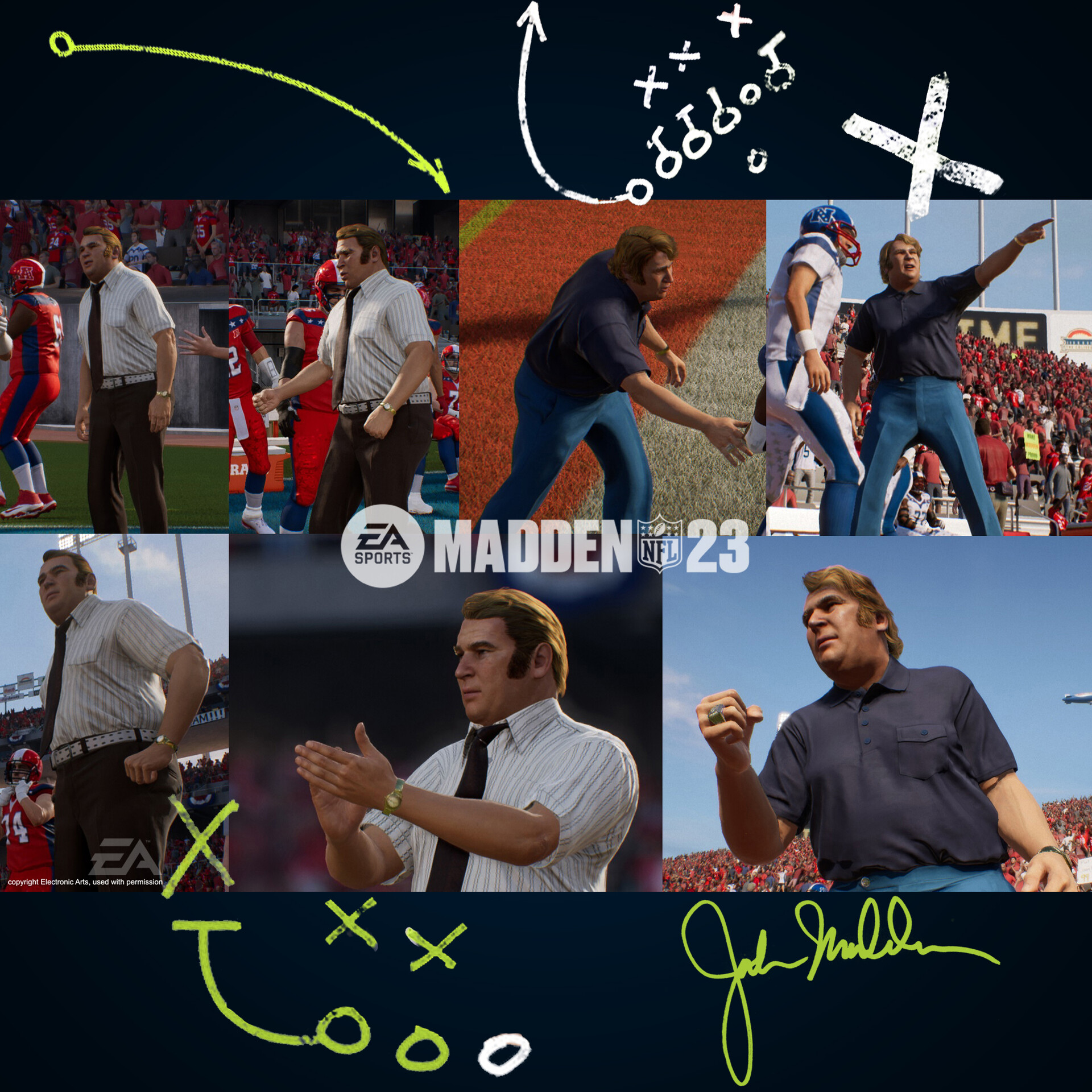 ArtStation - Madden 23 Character Art Collection