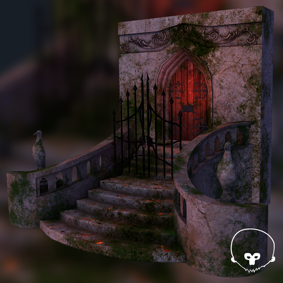 ArtStation - Gothic Porch