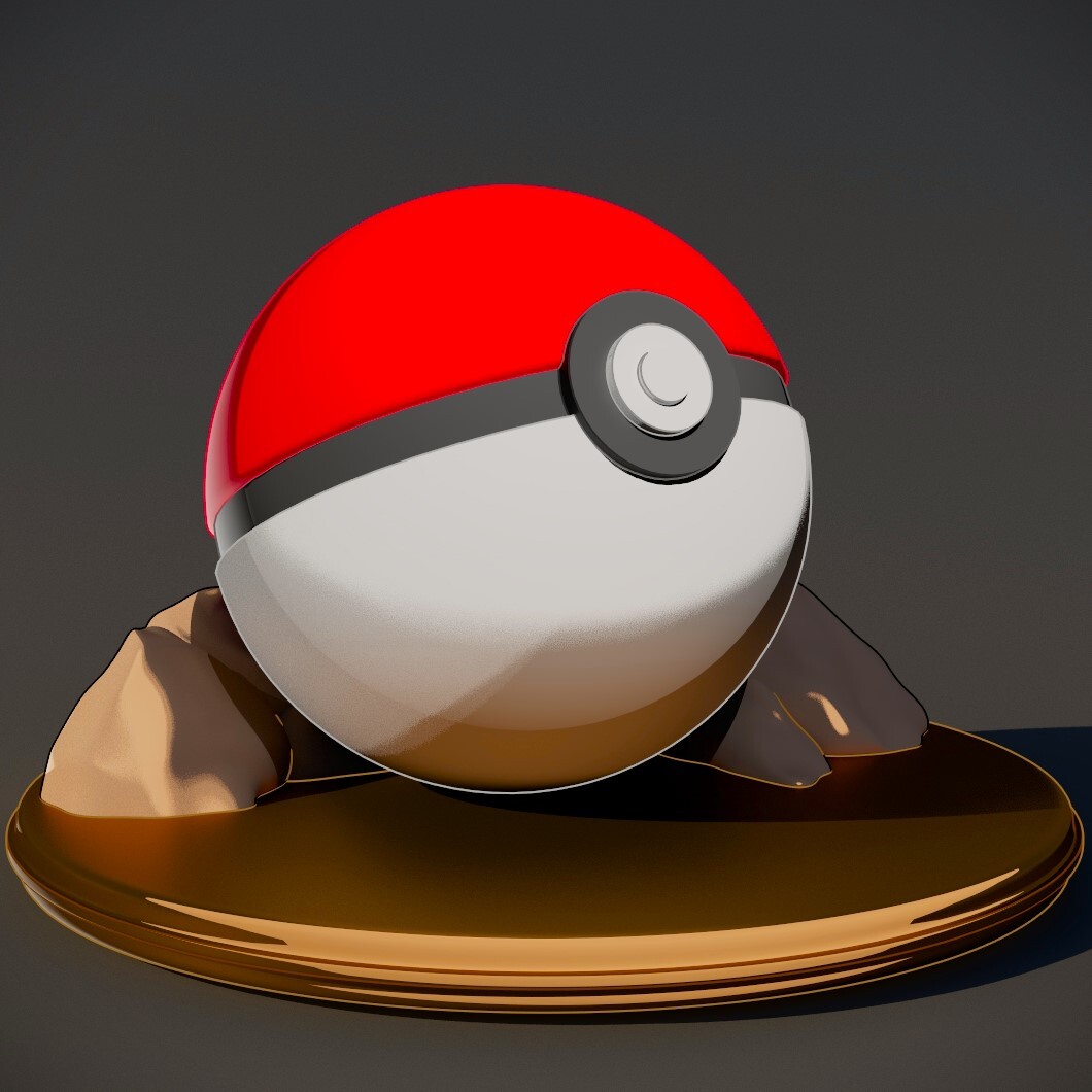 ArtStation - Pokeball