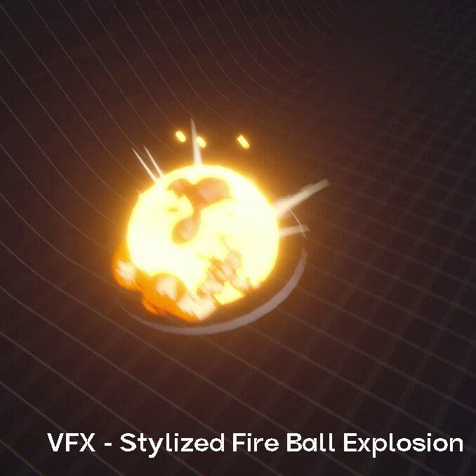 ArtStation - Fireball Effect