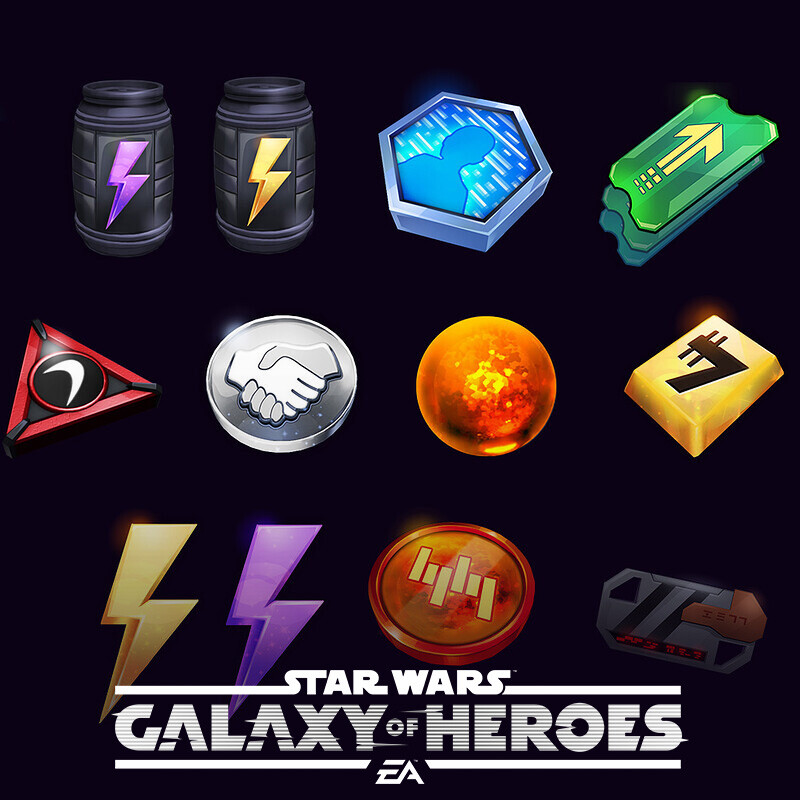 ArtStation - Star Wars: Galaxy of Heroes - UI Icons