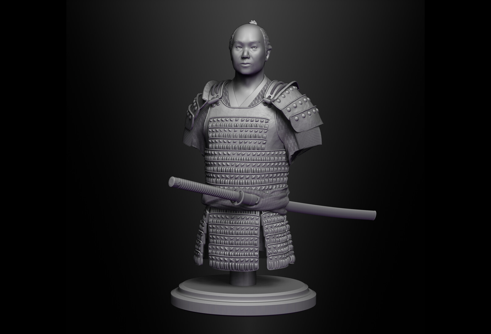 Samurai Bust