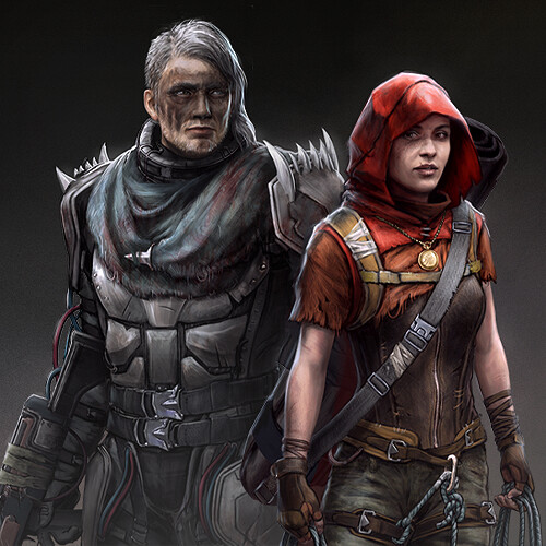 ArtStation - Red Riding Hood - character concepts
