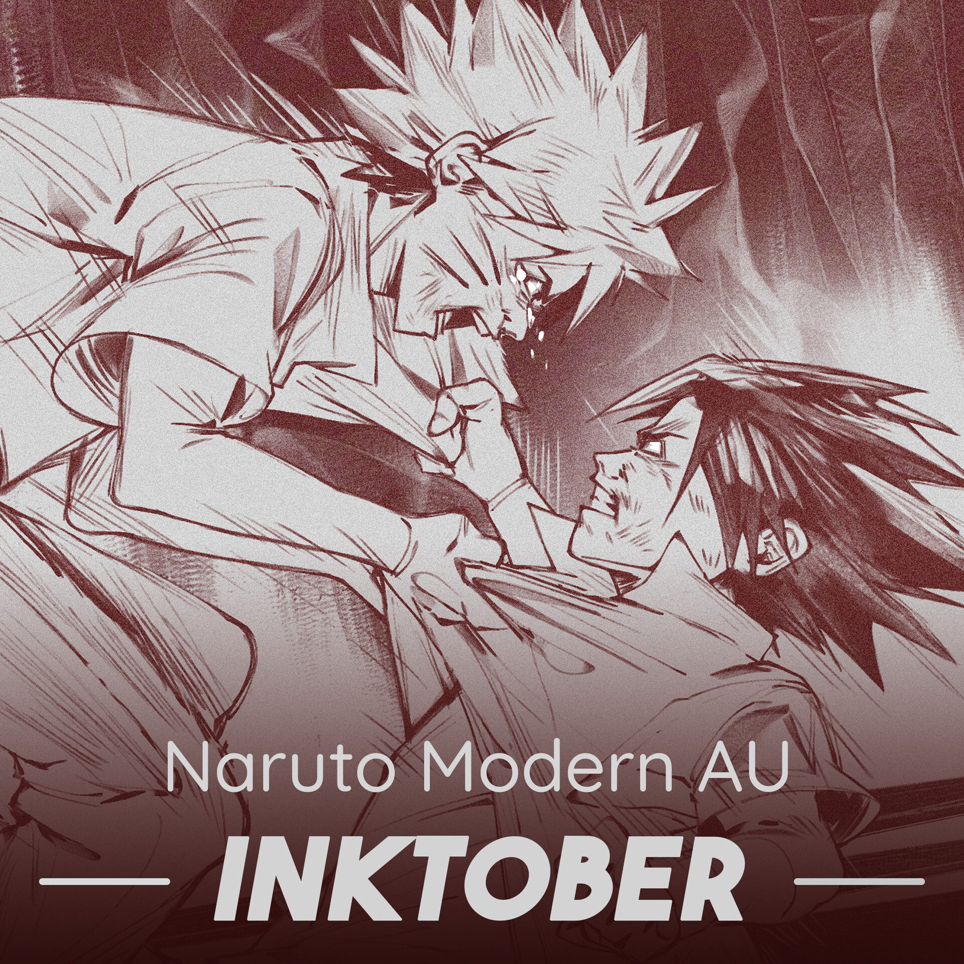 ArtStation - Inktober Naruto drawing