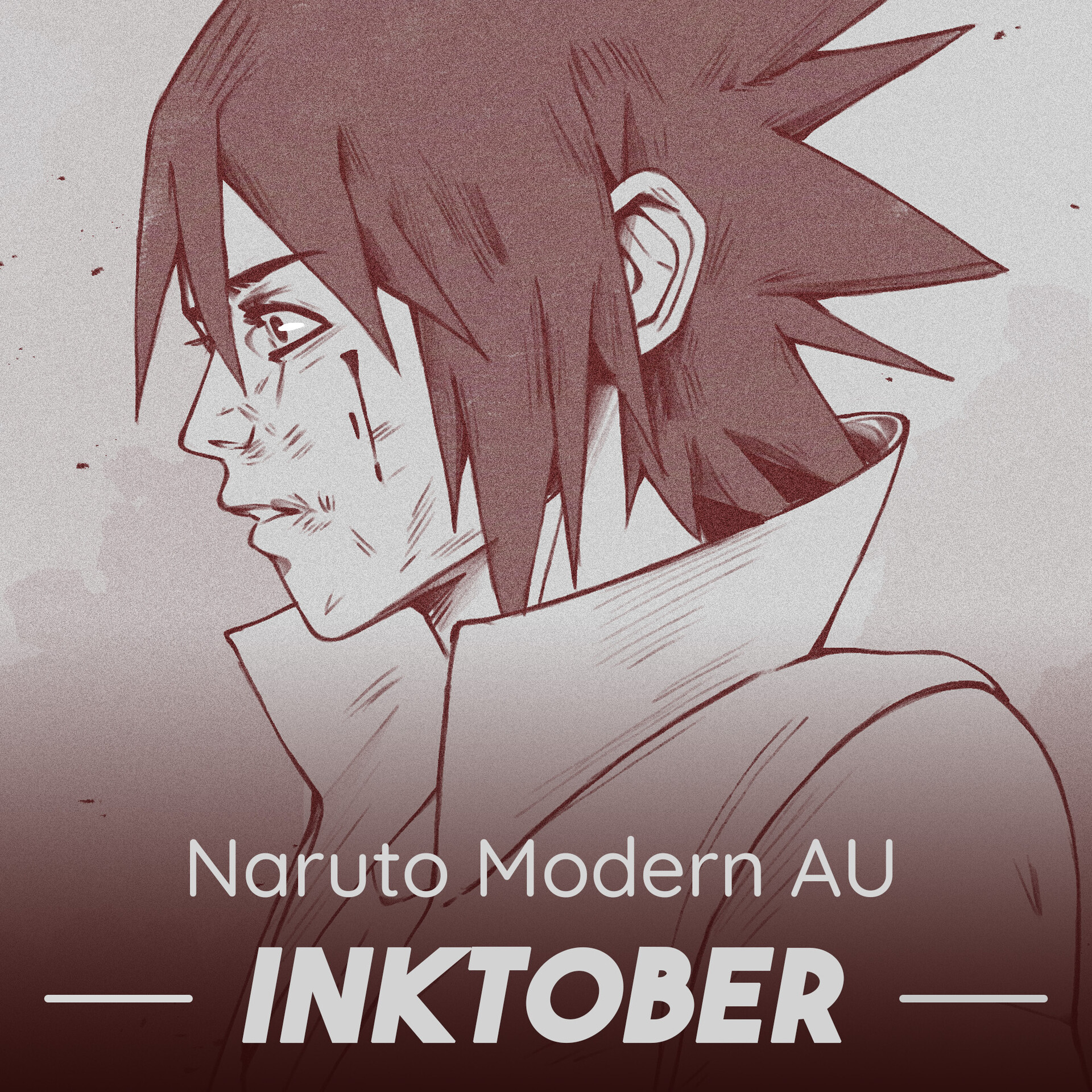ArtStation - Inktober Naruto drawing