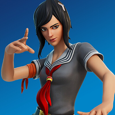 Helio Clark - Tsuki - Fornite Character