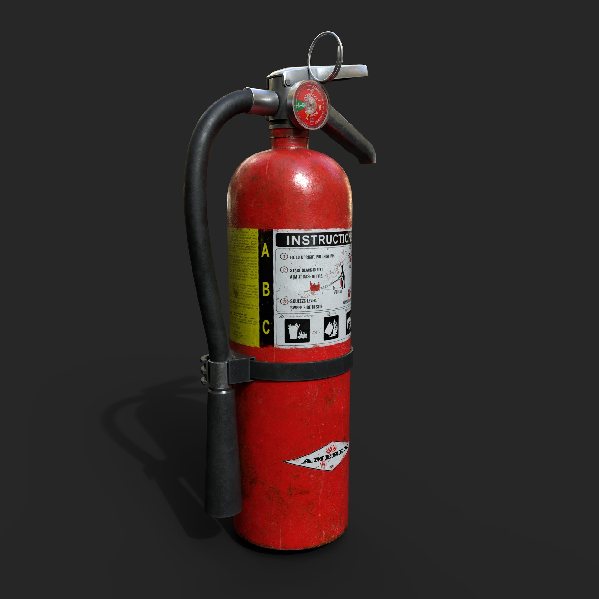 Artstation - Old Fire Extinguisher