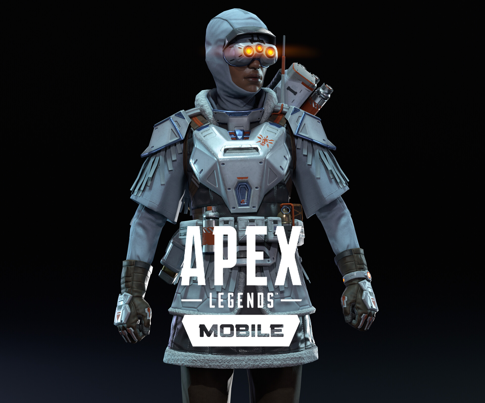 Artstation apex legends mobile winter bangalore 3d character model