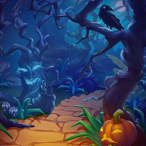 ArtStation Best Fiends Halloween