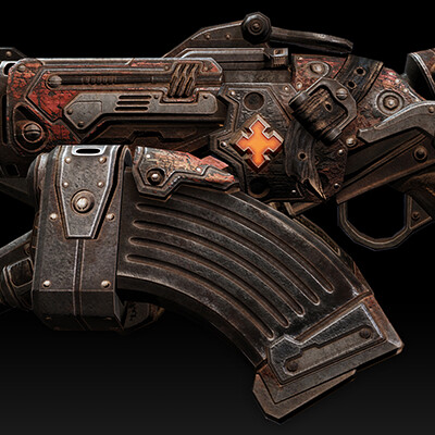 ArtStation - Gears of War 3 Weapons