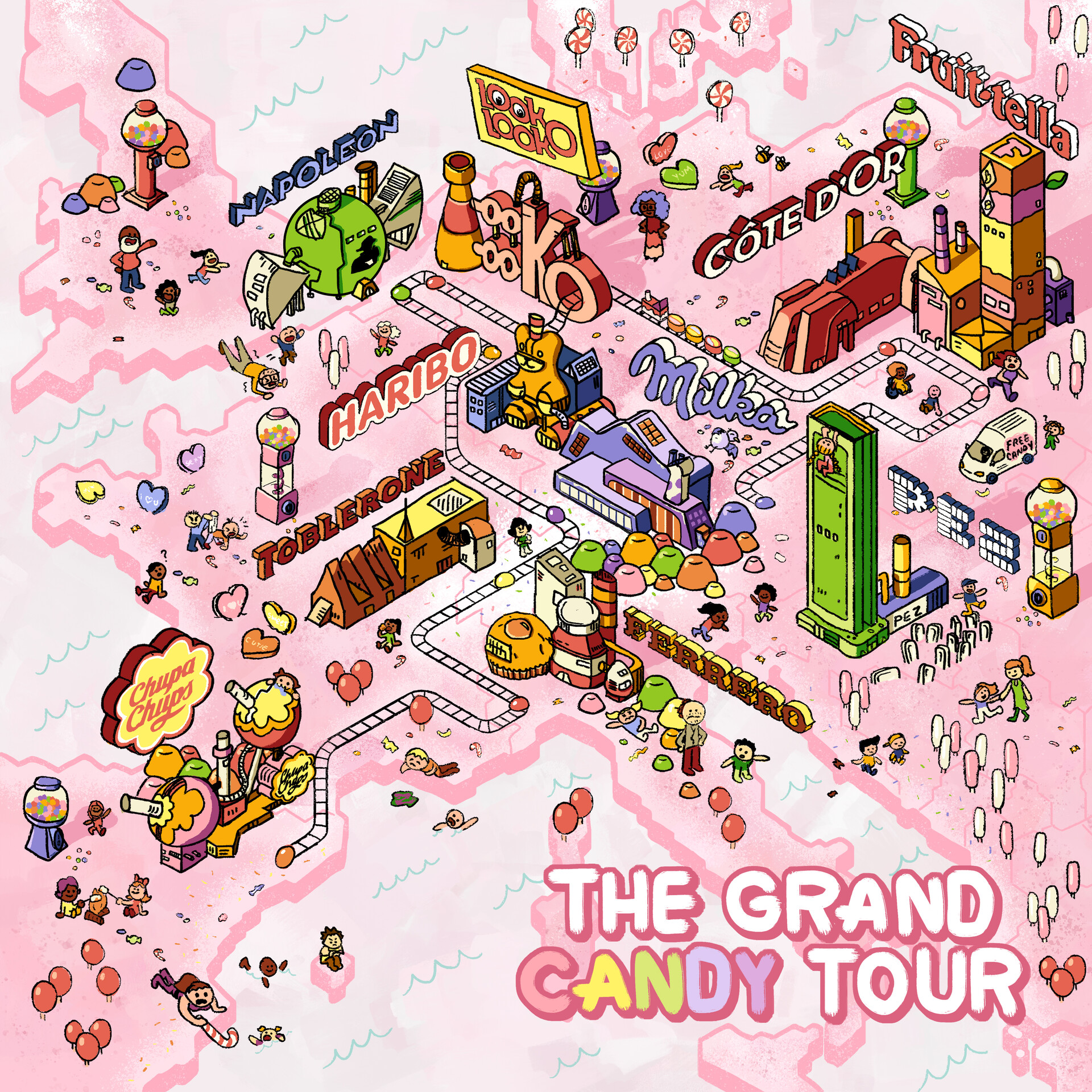 ArtStation THE GRAND CANDY TOUR