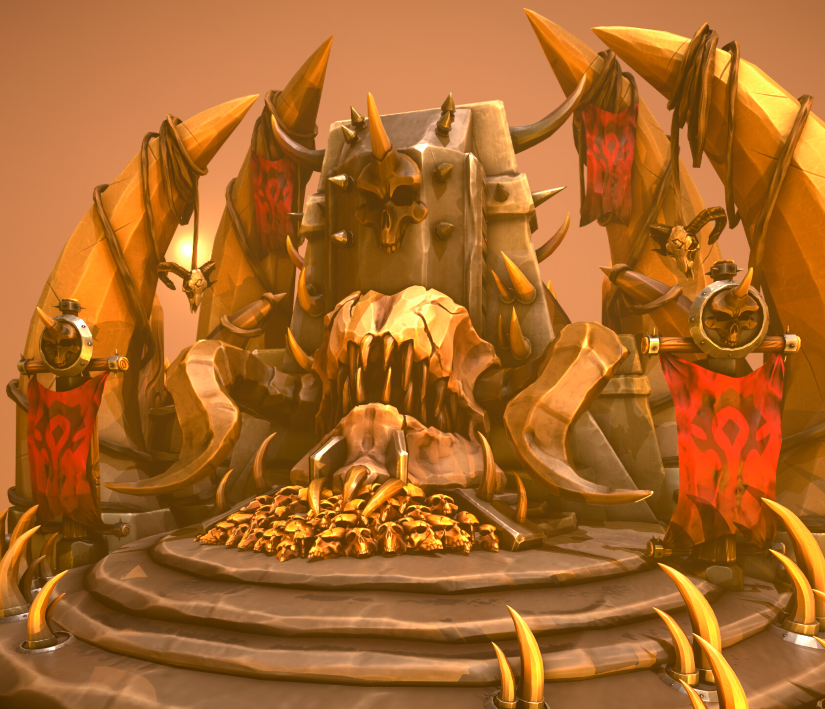 ArtStation - Throne of the Warchief