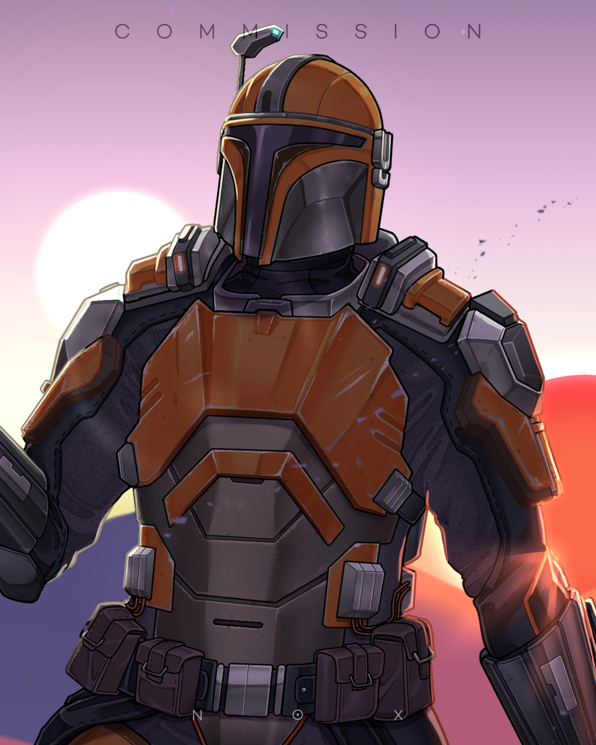 ArtStation - A Rogue Mandalorian