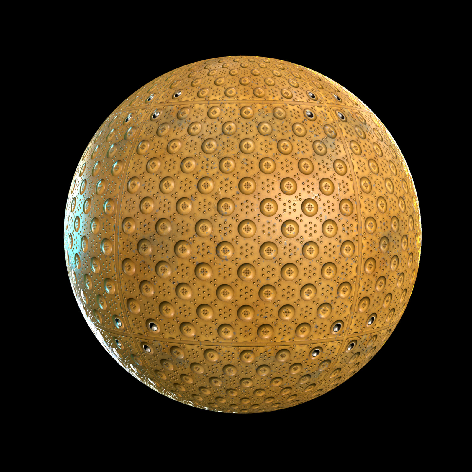 Tactile Safety Tile Procedural Material