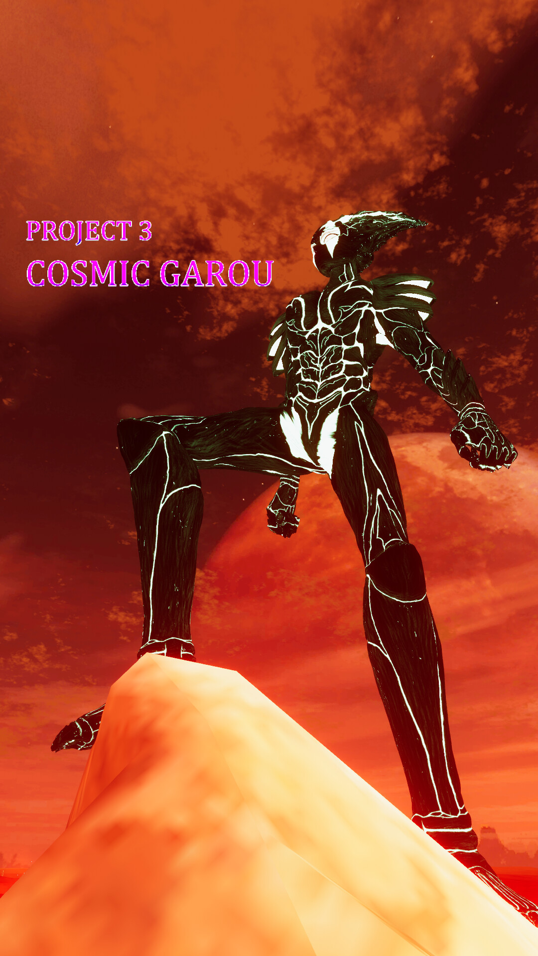 ArtStation - Cosmic Garou (One Punch Man) - Portfolio Project 3