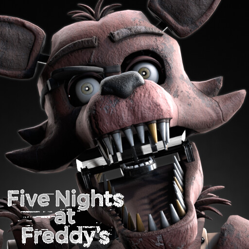 ArtStation - Foxy, Five Night's at Freddy's Fanart