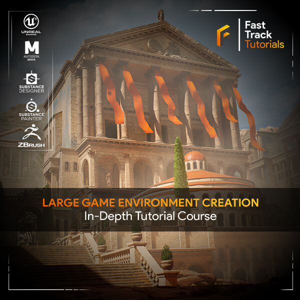 Large Game Environment Creation - In-Depth Tutorial Course [UE5]