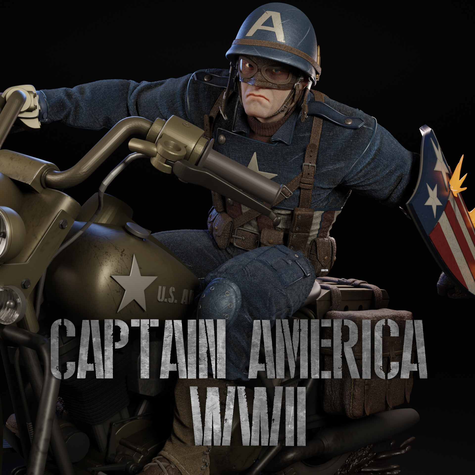 Captain America Wwii Msf Iso 8 - tu5tzce