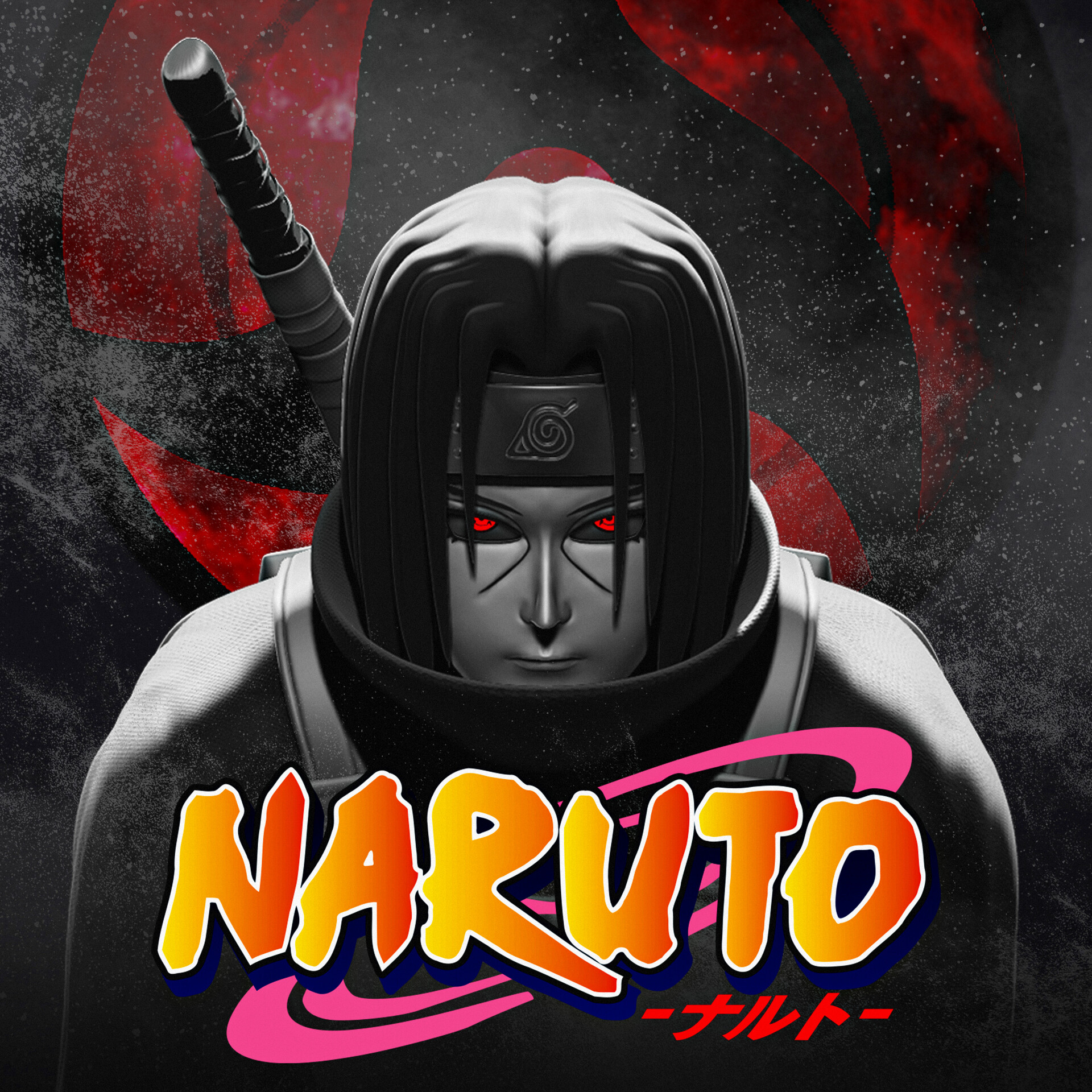 ArtStation - Itachi uchiha from Naruto