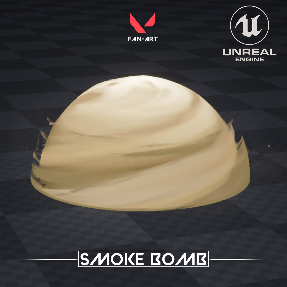 ArtStation Smoke Bomb [Valorant FanArt]