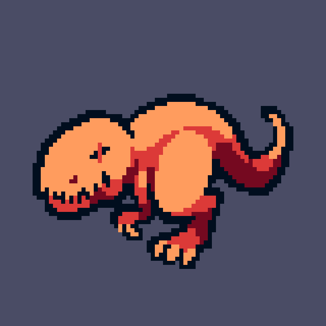 ArtStation - Dino Pixel art