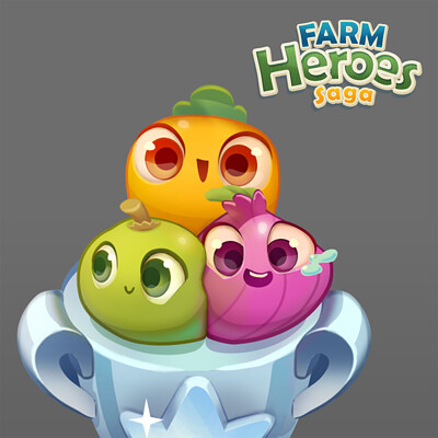 Farm heroes saga  Compre Produtos Personalizados no Elo7