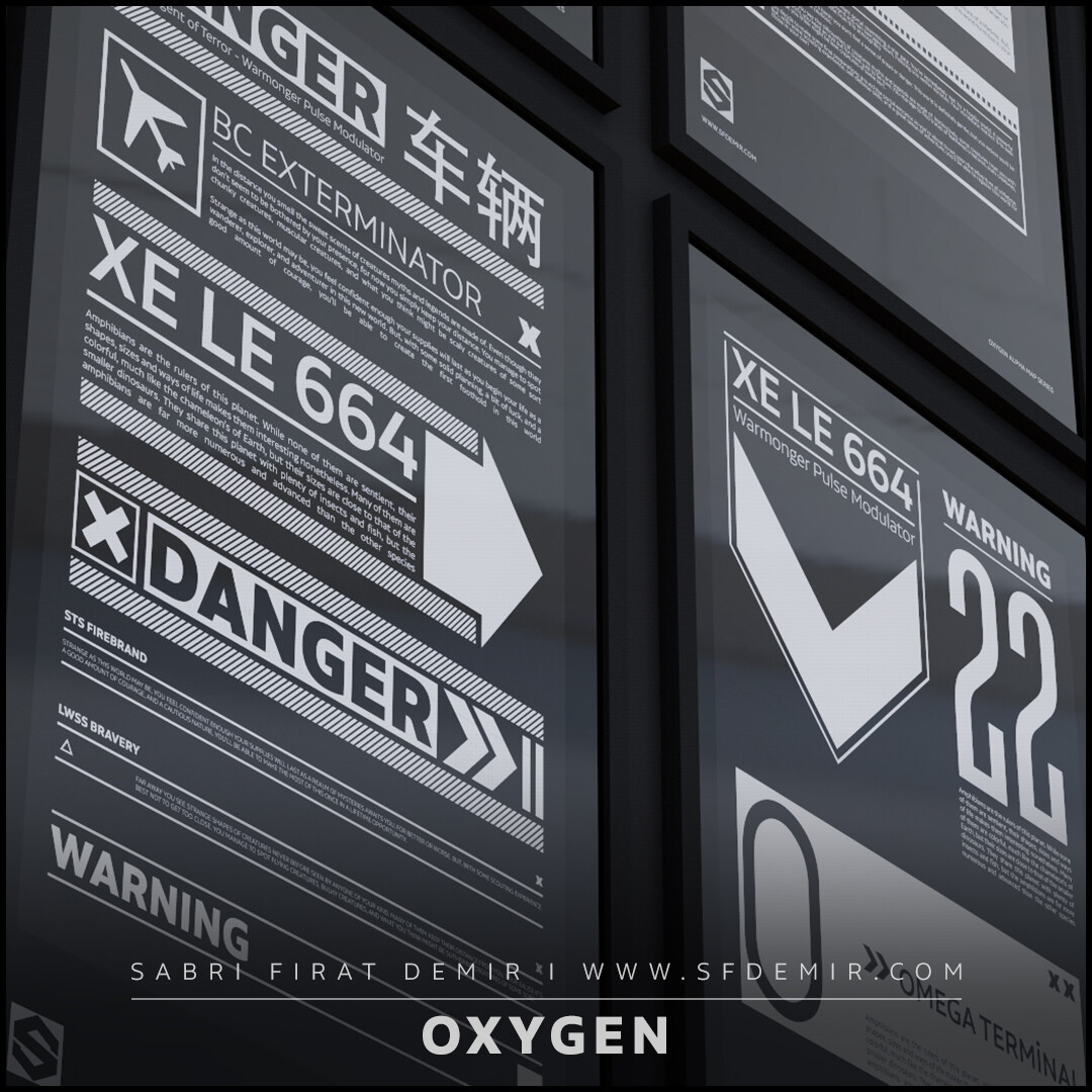 Oxygen Alpha Map Series