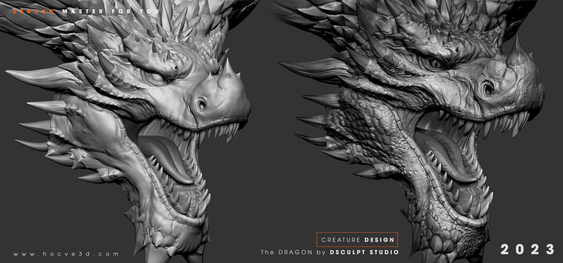 ArtStation - The Dragon - Creature Design